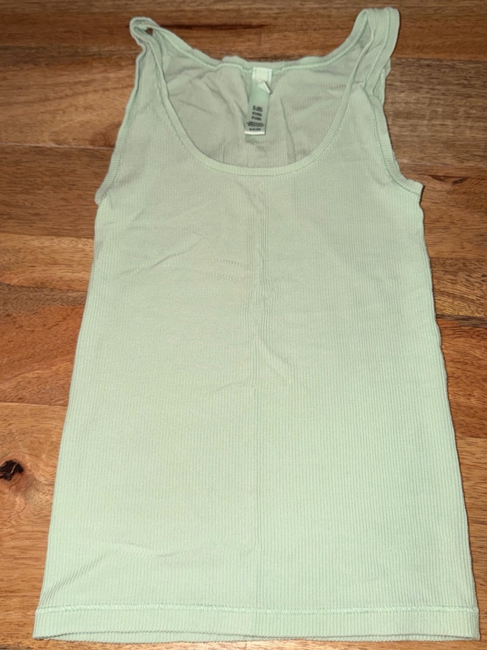 Skims green tank top. Size small